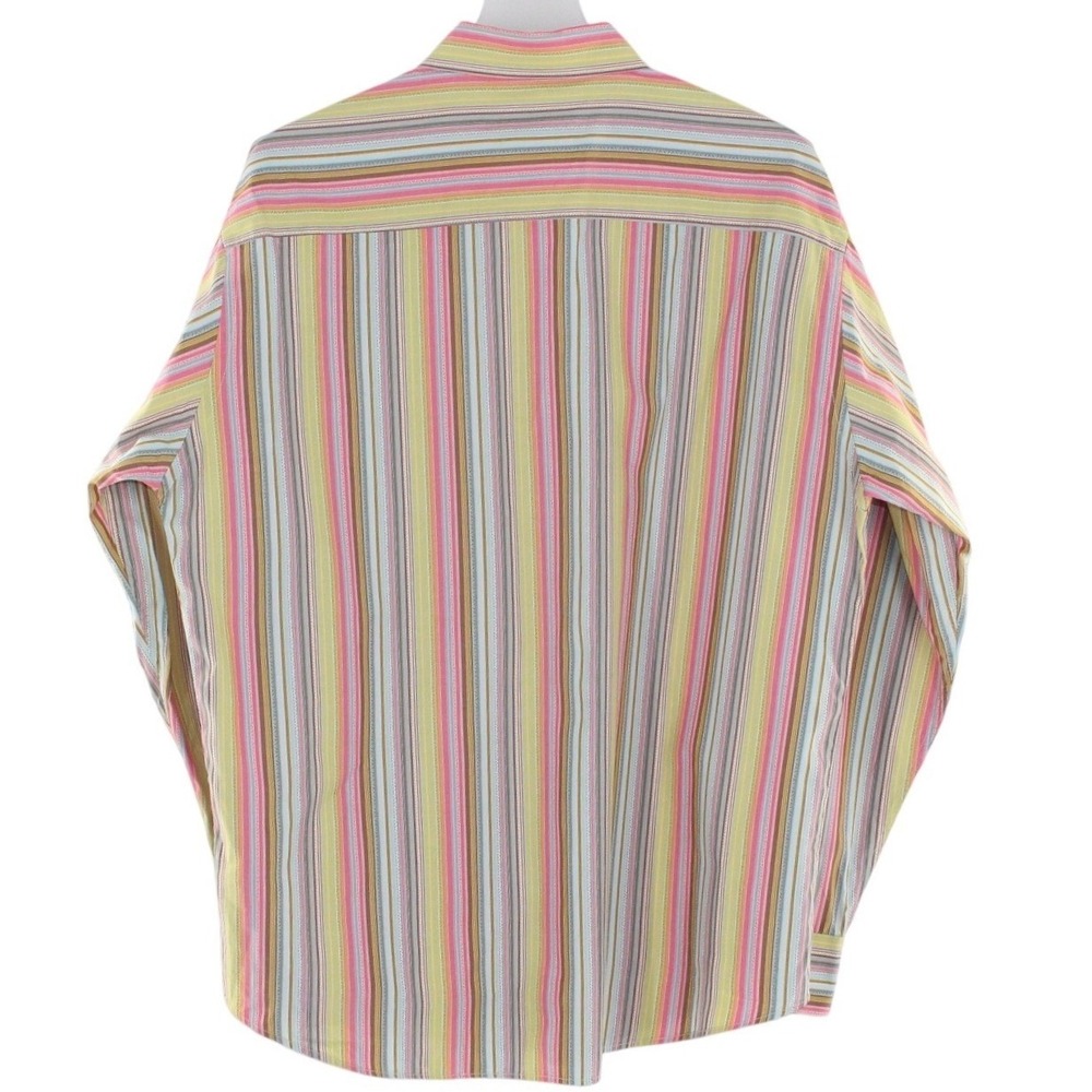 Bugatchi Uomo Button Down Shirt Striped Long Slee… - image 2